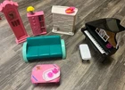 Vintage 1994 Target Blue Box Barbie Living Room Set w/Rare hard to find piano