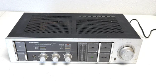 VTG Pioneer SA-1050 Stereo Integrated Amplifier and TX-950 Tuner untested READ