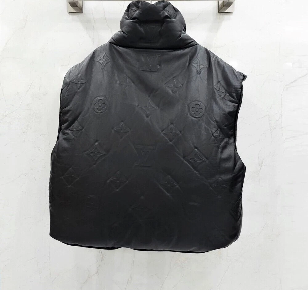 LOUIS VUITTON（LV） Louis Vuitton Gilet Pelle Monogram Boy Puffer Edizione Limitata 140197336