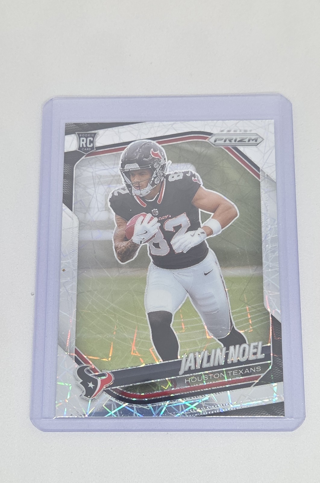 2025 Panini Prizm - Rookies Jaylin Noel #386 Lazer Prizm (RC)