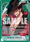 1x Dracule Mihawk - OP14-020 (Alternate Art) NM Eng OPCG - The Azure Sea's Seven