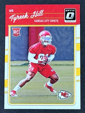 2016 DONRUSS OPTIC TYREEK HILL ROOKIE CARD RC . rookie card picture