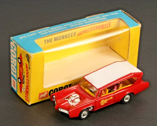Corgi Toys -Set 277 - Monkeemobile  Diecast Vintage Model in Original Box - Rare