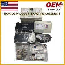 For 19-22 Mercedes-Benz G, GLE, GLS Models Front & Rear Brake Pads With Sensors