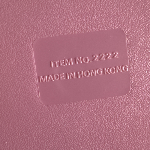 Toy Make Up Vanity Beauty Cosmetic Pink Case 7" x 5.5" Hong Kong Vintage - Picture 6 of 12