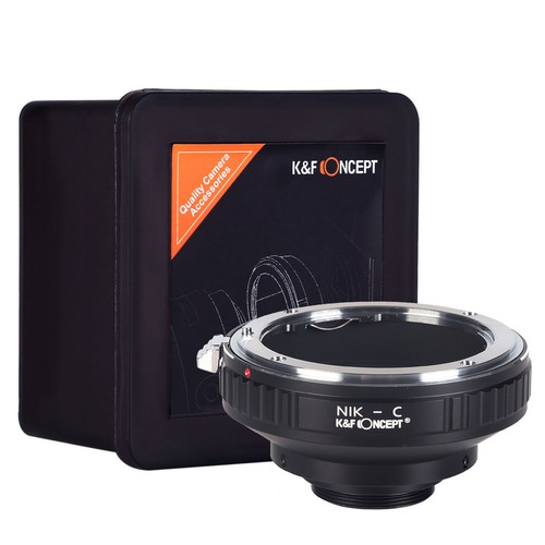 K&F Concept NIK F-C Nikon F Lenses to C Lens Mount Adapter Lens Adapter - Picture 1 of 7