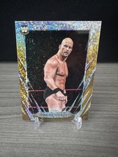 2026 Topps Chrome WWE Stone Cold Steve Austin Gold Refractor # /50 #7