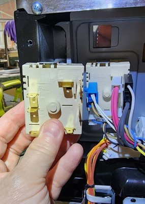 1pc DG44-01006B Range Dual Surface Element Control Switch for Samsung Oven