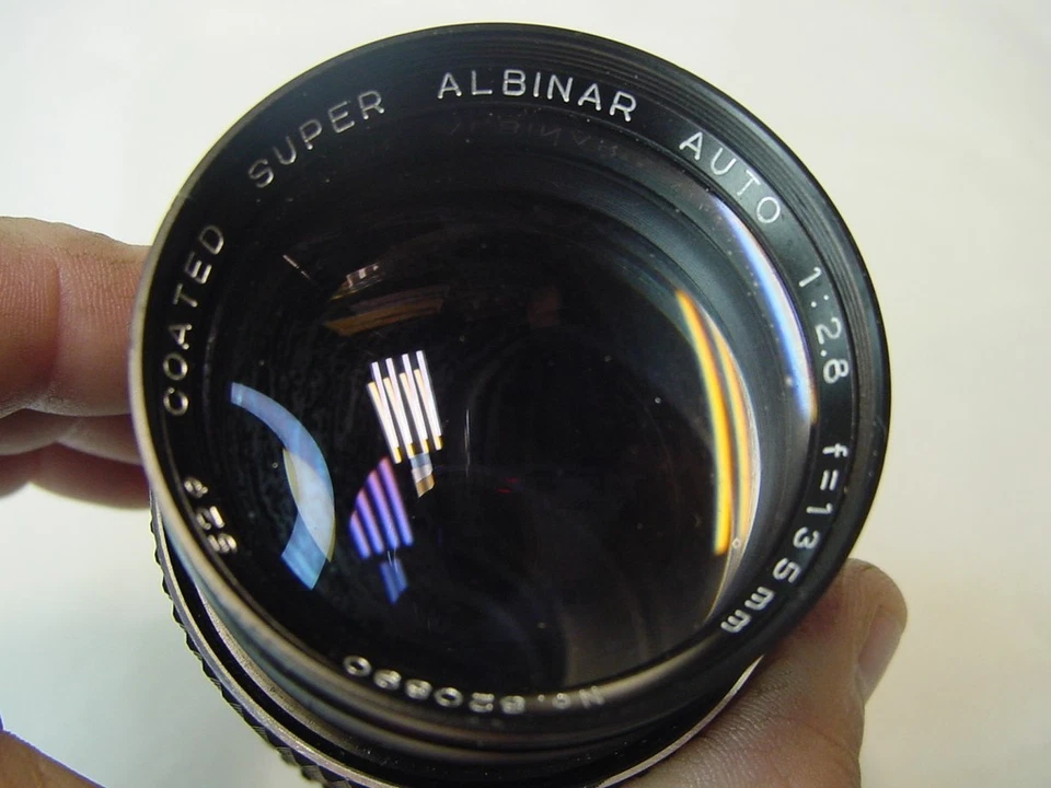 SUPER ALBINAR AUTO 1:2.8 f=135MM CAMERA LENS - Image 2 of 4