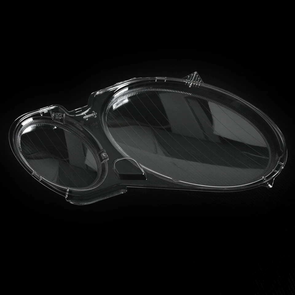 一对车头灯镜头盖透明灯罩适用于 2002 - 08 MERCEDES BENZ E 级 W211 — 第 2/4 张图片