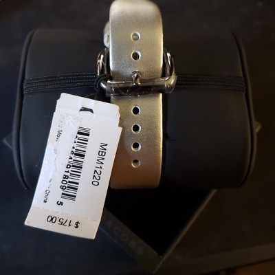NEW MARC BY MARC JACOBS MBM1220 MBM1220 METALLIC SILVER GRAY  display picture 3