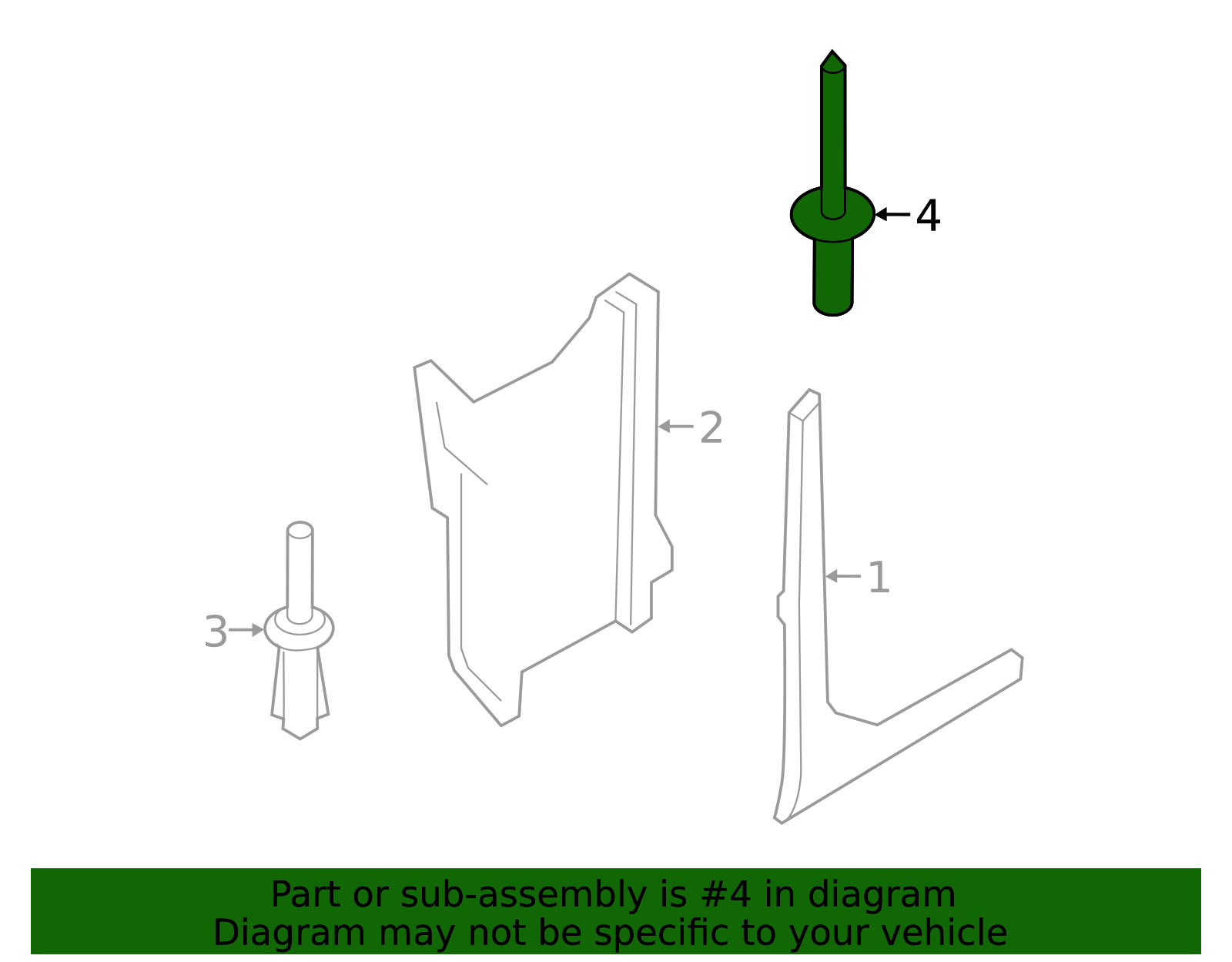 Genuine BMW Fender Molding Retainer 07147378241 eBay