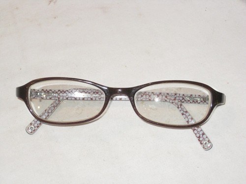 Pre-owned Coach Occhiali Occhiali da vista Frames Elena (525) in plastica  marrone | eBay