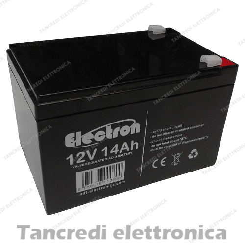 12V 14AH Batteria Ciclica Piombo Gel AGM VRLA ricambio 6-DZM-14 12AH 15AH USV