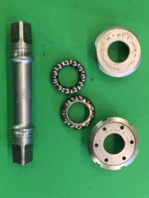 Movimento De Direção Campagnolo Record Ciclismo Vintage Prateado
