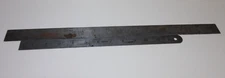 VINTAGE GENERAL HARDWARE CO # 701-MM LSS CO RULER MACHINIST LOT OF 2 / 12'' / 18