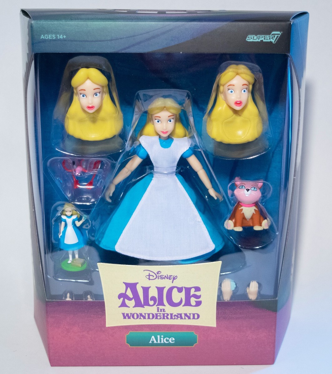 未開封　Alice in Wonderland Mad Hatter フィギュア Super 7 Alice in Wonderland Disney Ultimates! The Tea Time