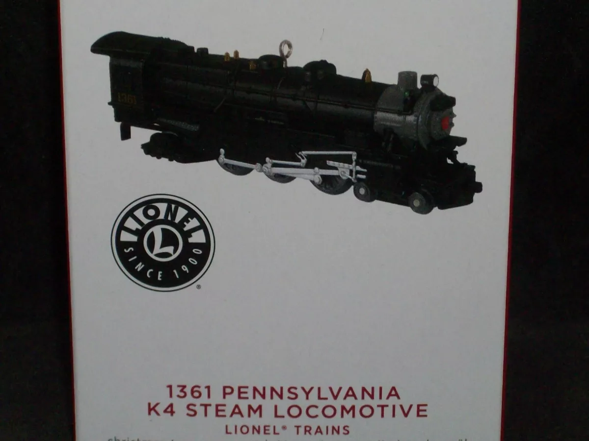  Hallmark Keepsake Christmas Ornament 2023, Lionel Trains Black  1361 Pennsylvania K4 Steam Locomotive Metal, Train Gifts : Baby