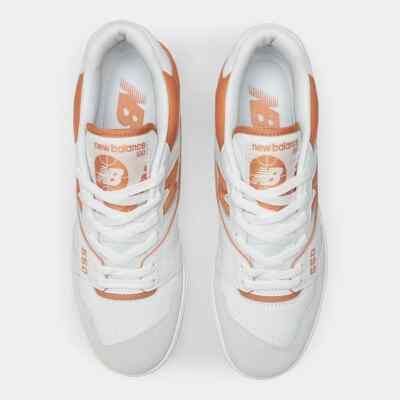 New Balance 550 Burnt Orange White Casual Sneakers BB550LSC  display picture 1