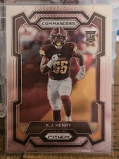 K.J. HENRY (RC) 2023 Panini Prizm #400 - COMMANDERS