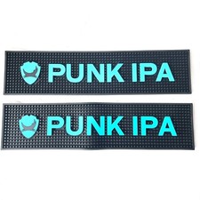 Brewdog Punk IPA Beer Mat Drip Tray Bar Runner 60cm/ 14cm Rubber New 2 Pack