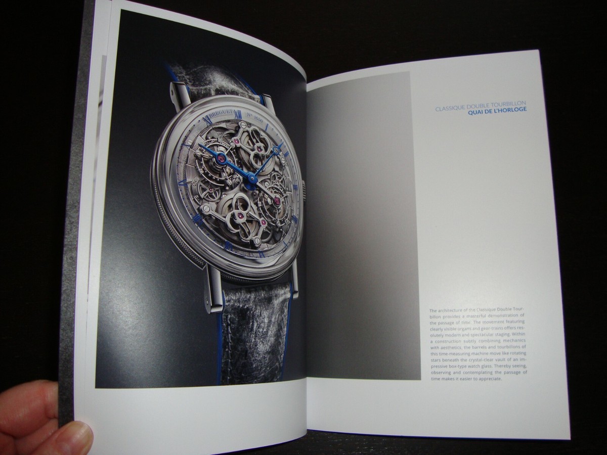 BREGUET Watch SOFTCOVER CATALOG 2020 classic double tourbillon