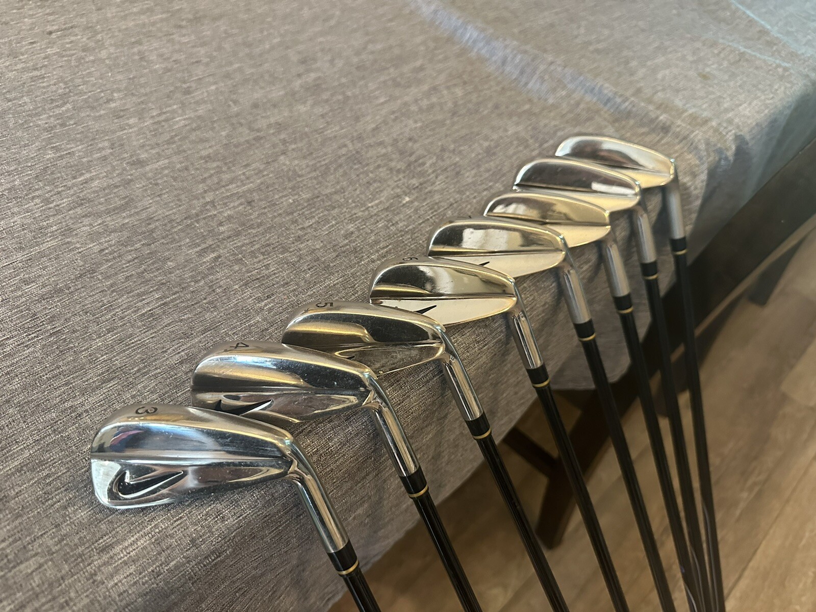 Nike Golf Clubs Set Nike Blades Right Handed graphite shafts regular