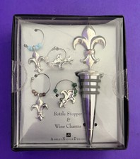 Ashley Nicole Designs Hand Crafted Bottle Wine Stopper & Charm Set SALE!