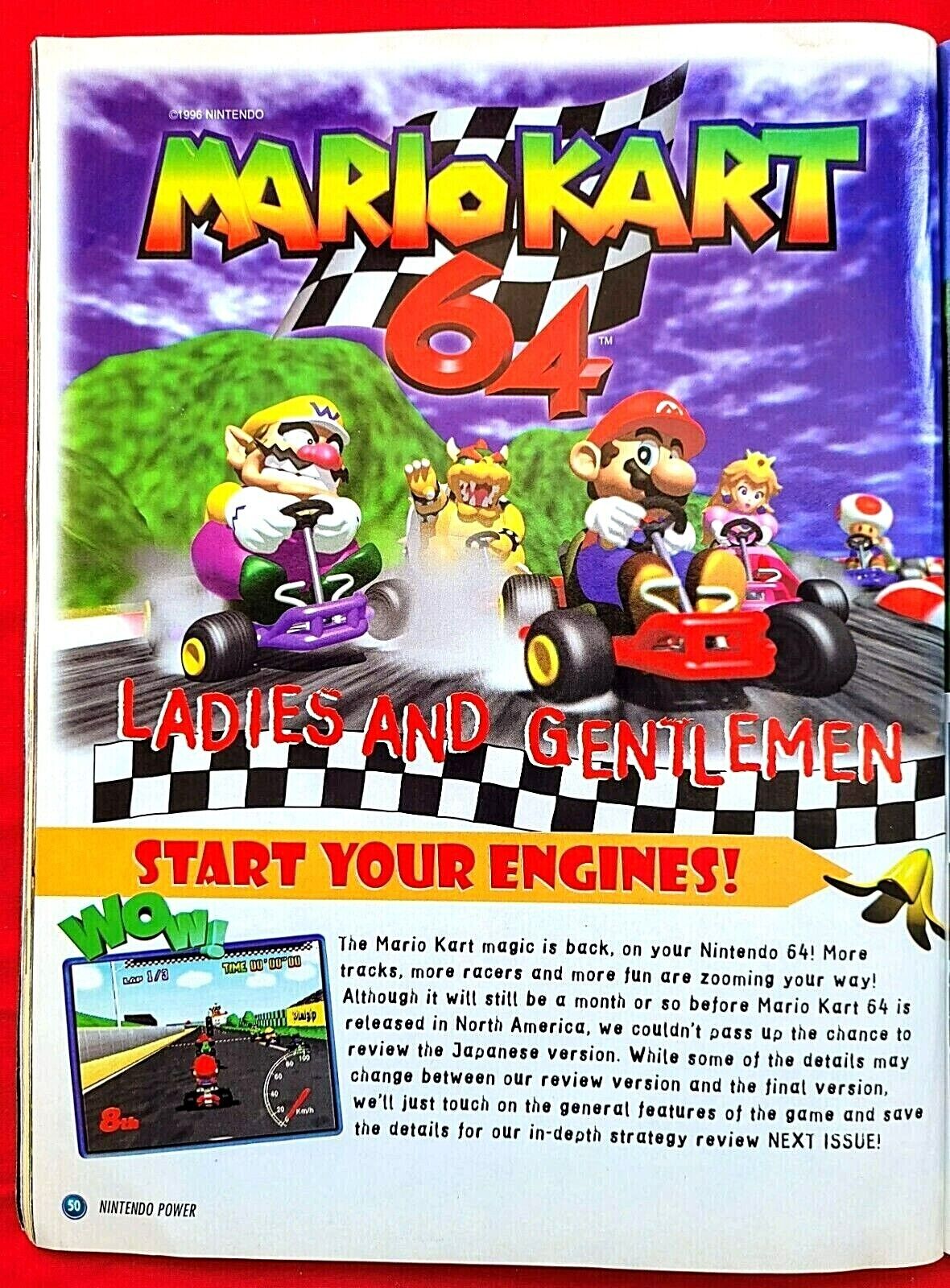 Mario Kart 64 (1996)