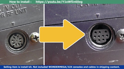 Assembly kit WONDERMEGA RG-M2 RGB compatible w/ Sega Genesis 2 Mega Drive 2 32X - Picture 9 of 11