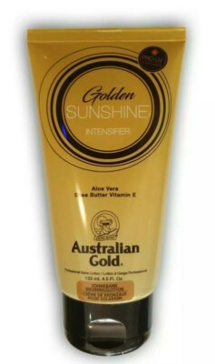 Sunshine Line/ Golden Intensifier 133ml/Solariumkosmetik/Bräunungslotion