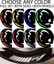 Yamaha Yzf R1 Inner Rim Decals Wheel Stripes Reflective Graphics Stickers Tape Yamaha Yzf R1 Inner Rim Decals Wheel Stripes Reflective Graphics Stickers Tape