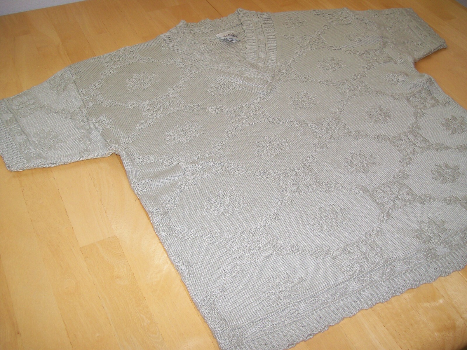 True Vintage 1990's Classic Elements Textured Swe… - image 1