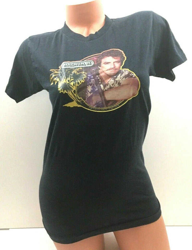 Camiseta De Colección Magnum PI Para Hombres Gráfica Cucaracha Puntada Única EE. UU. Cal Cru 1981 Camiseta Talla M Foto 3 de 4