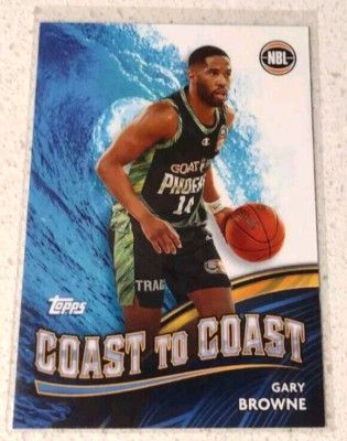 2023-24 Topps NBL  Gary Browne  Coast To Coast  S. E. Melbourne Phoenix CC-22
