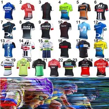 Herren Radtrikot Kurzarm Radfahren Tops Atmungsaktiv Leichtes Shirt