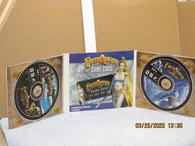 Listing is for Vintage EVERQUEST Trilogy PC Game Set Windows 95 98 00 CD ROM-2CD