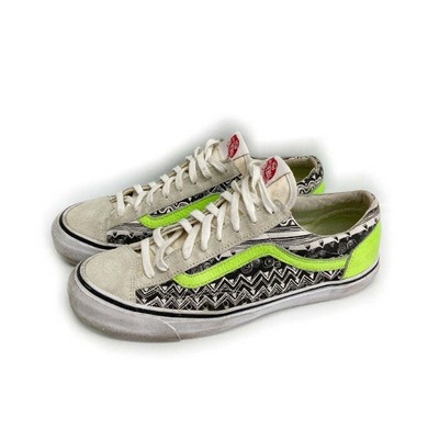 VANS SNEAKERS STUSSY OLD SKOOL STYLE 36 LX OLDES WHITE SIZE 27cm 