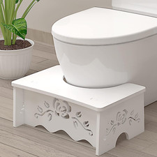 Fanwer Squatting Toilet Stool - Poop Stool for Bathroom, Toilet Potty Stool,