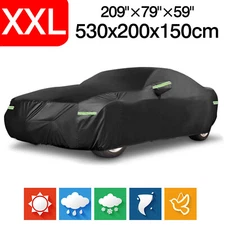 NEVERLAND Full Sedan Car Cover Waterproof Rain Dust UV Resistant Breathable