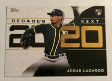 2020 Topps Series 1 Baseball Decades Next JESUS LUZARDO Athletics RC #DN-28
