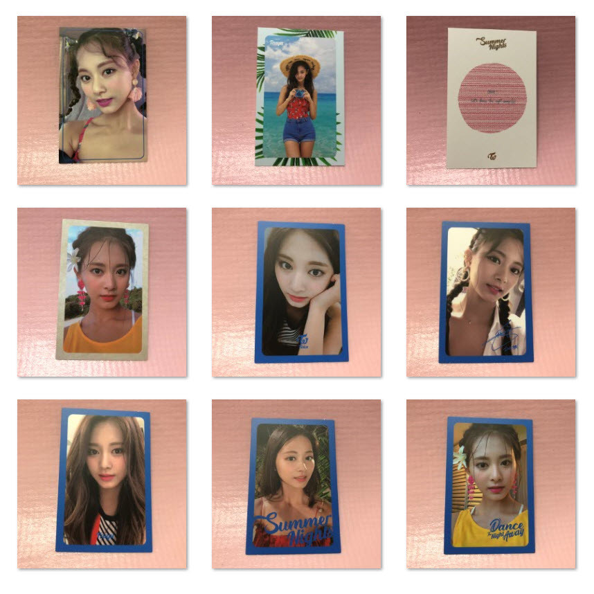 TWICE TZUYU Official PHOTOCARD 2nd Special Album SUMMER