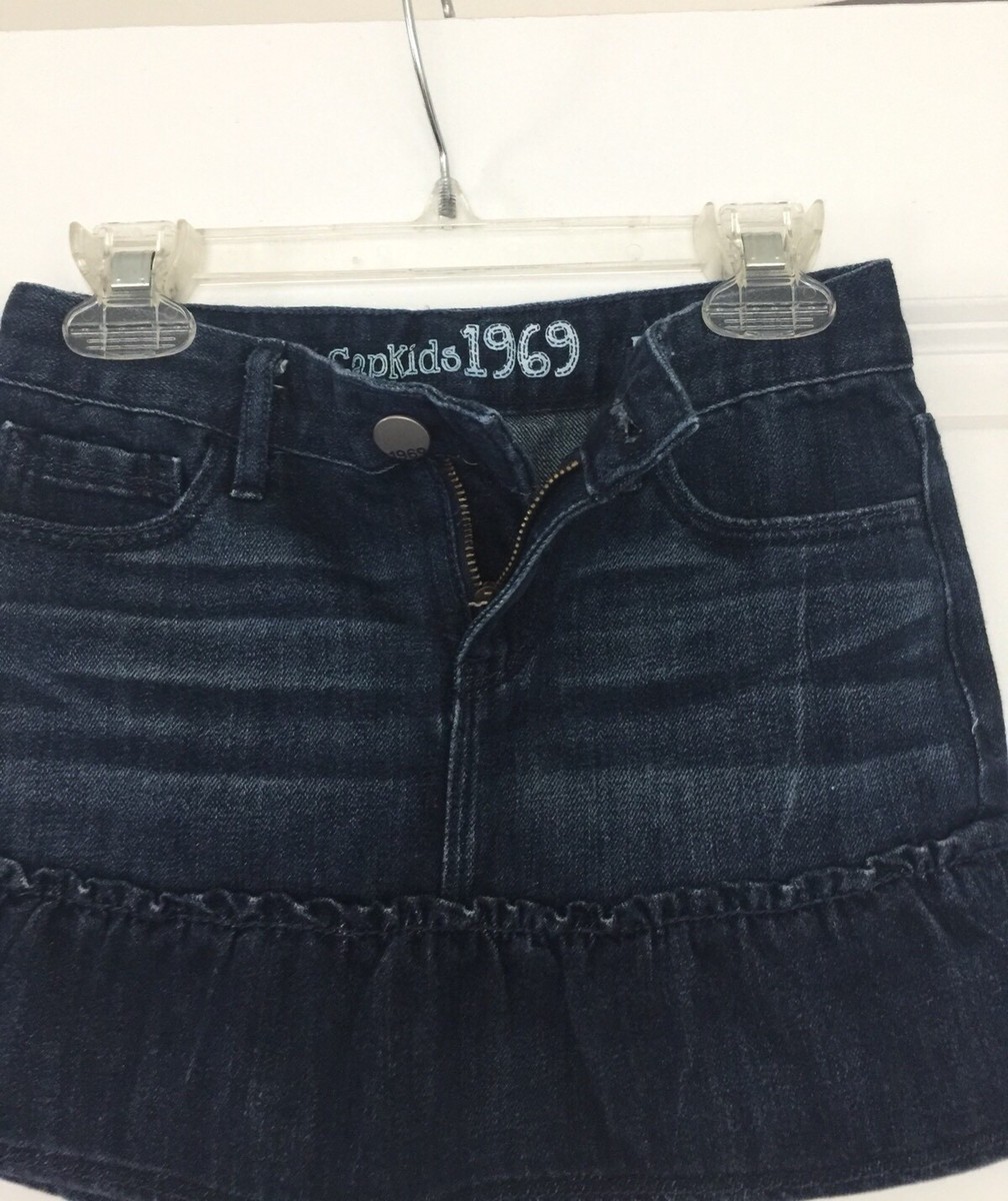 Next SET - Jupe en jean - denim dark wash/bleu