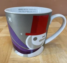 Starbucks Snowman When We're Together Even the Coldest Day Feels Warm Mug Cup