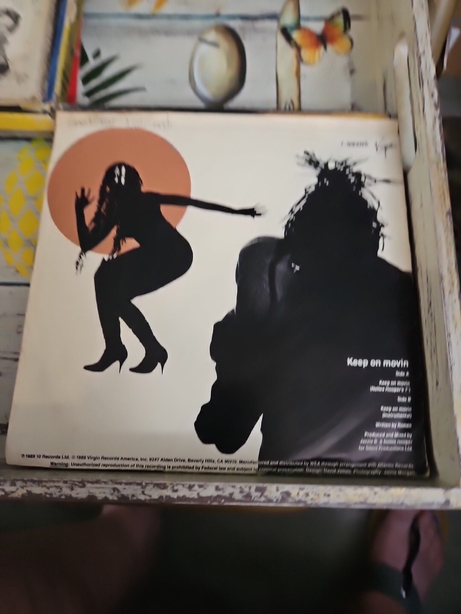 Soul II Soul – Keep On Movin - Single 45- Vinyl 1989 Virgin