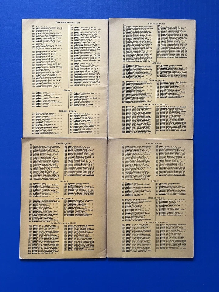 Mozart - Complete Horn Concerti - Eulenburg Miniature Study Score PB VG+ - Image 2 of 4