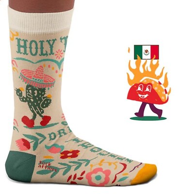 SOCK AFFAIRS Socken ''Taco'' - Gr. 41-46 - Socks Mexico Mexiko Day of the Dead