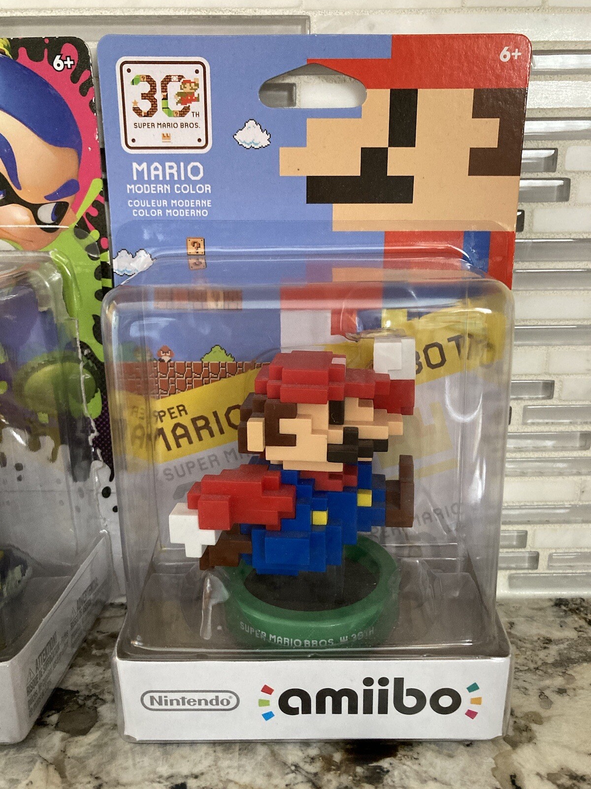 Nintendo 30th Anniversary 8 Bit Mario Modern Color & Splatoon 3 Pack ...