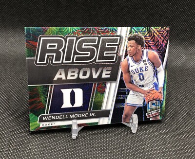 2022-23 Spectra Wendell Moore Jr. /25  RISE ABOVE  META PRIZM SSP RC No. RA-WMO