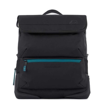 Fashion PIQUADRO Corner 2.0 Unisex Black Transformable Backpack - CA5755C2O-N